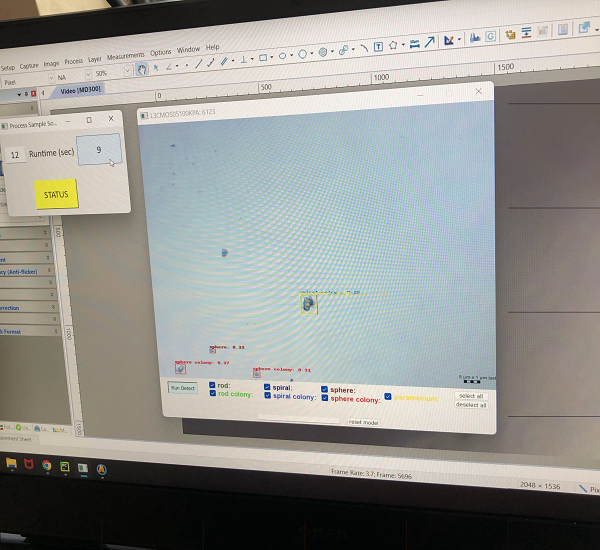 liquid viewing and detection